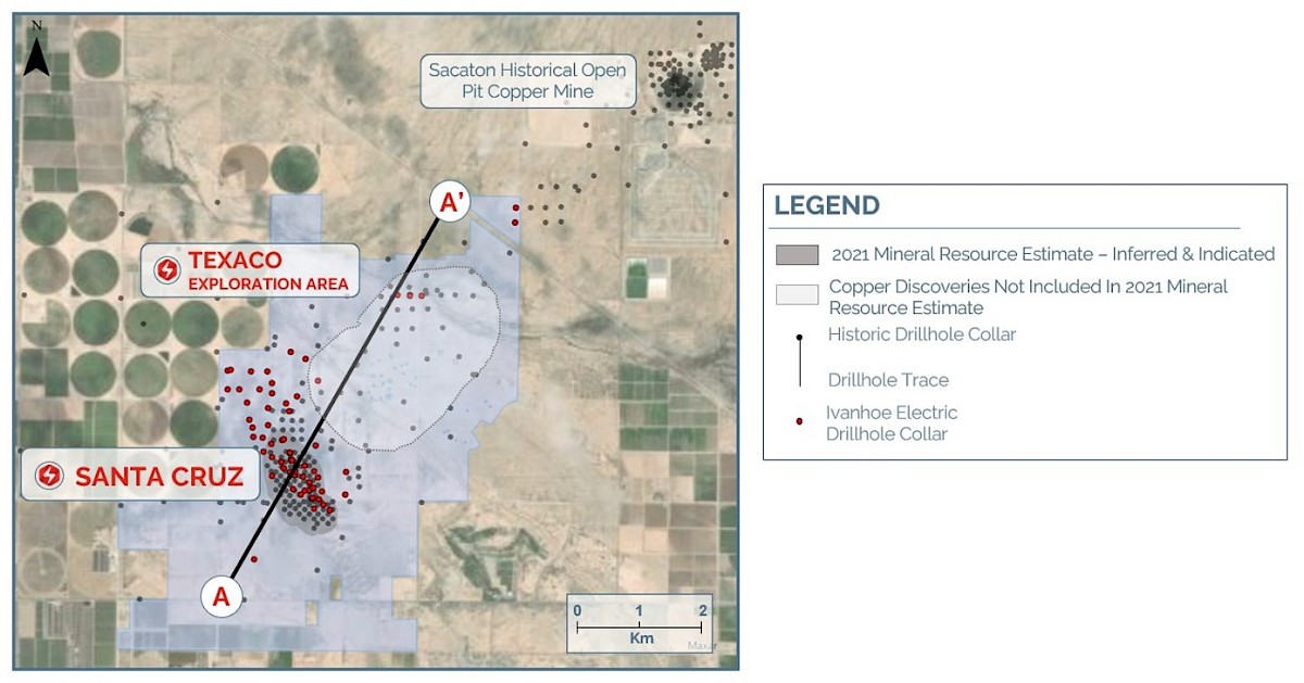 Ivanhoe Electric Inc. Santa Cruz